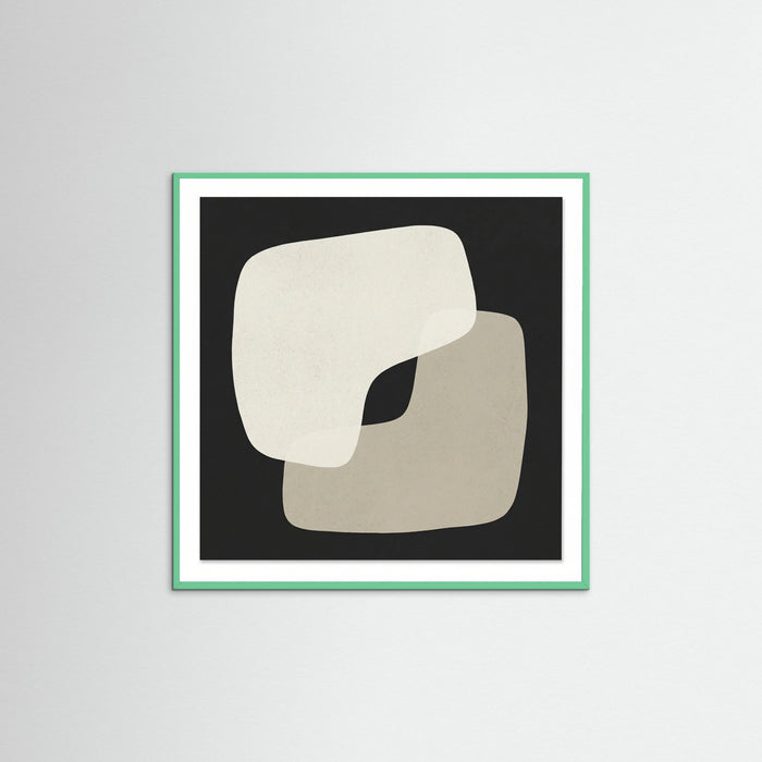 Mint Wood Square Organic Contrast
