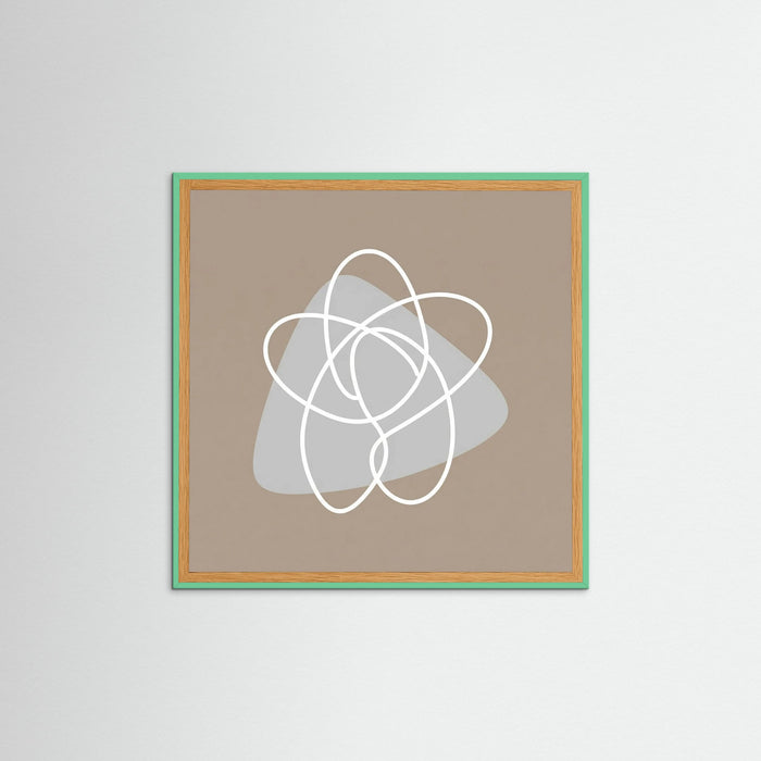 Mint Wood Square Organic Flow