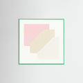 Mint Wood Square Soft Geometry