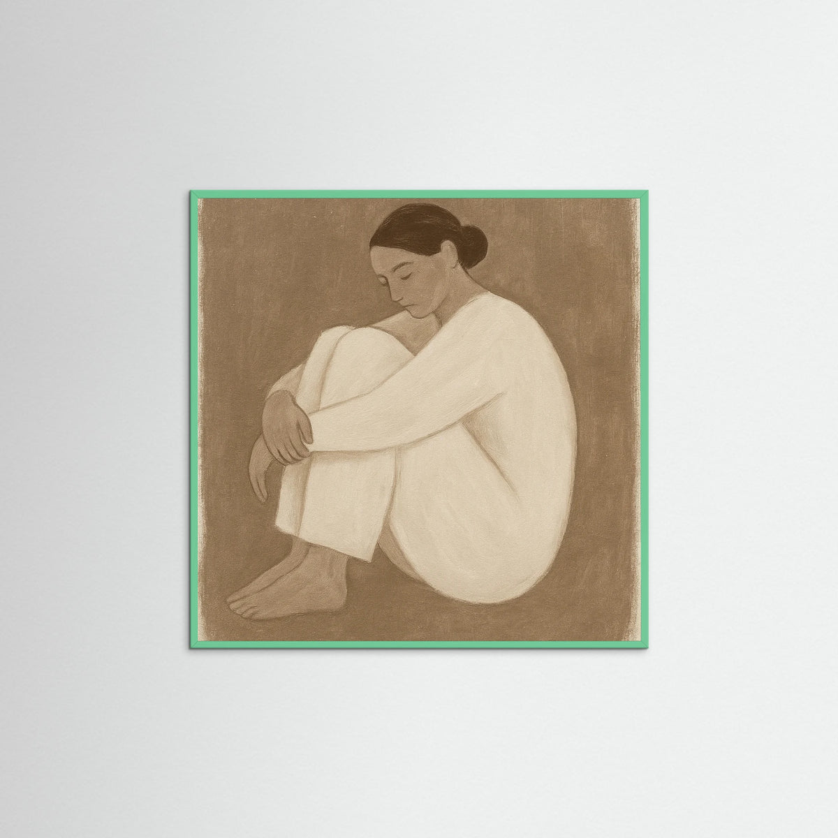 Mint Wood Square Solitude