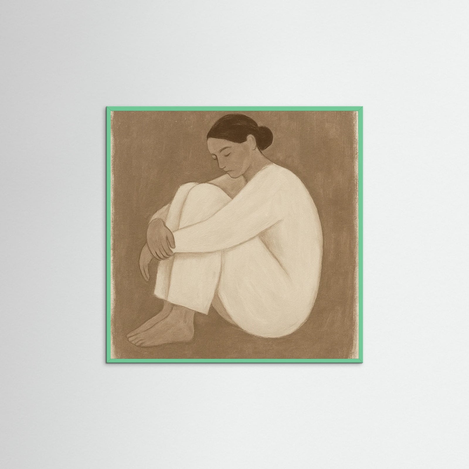 Mint Wood Square Solitude
