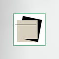 Mint Wood Square Void Structure