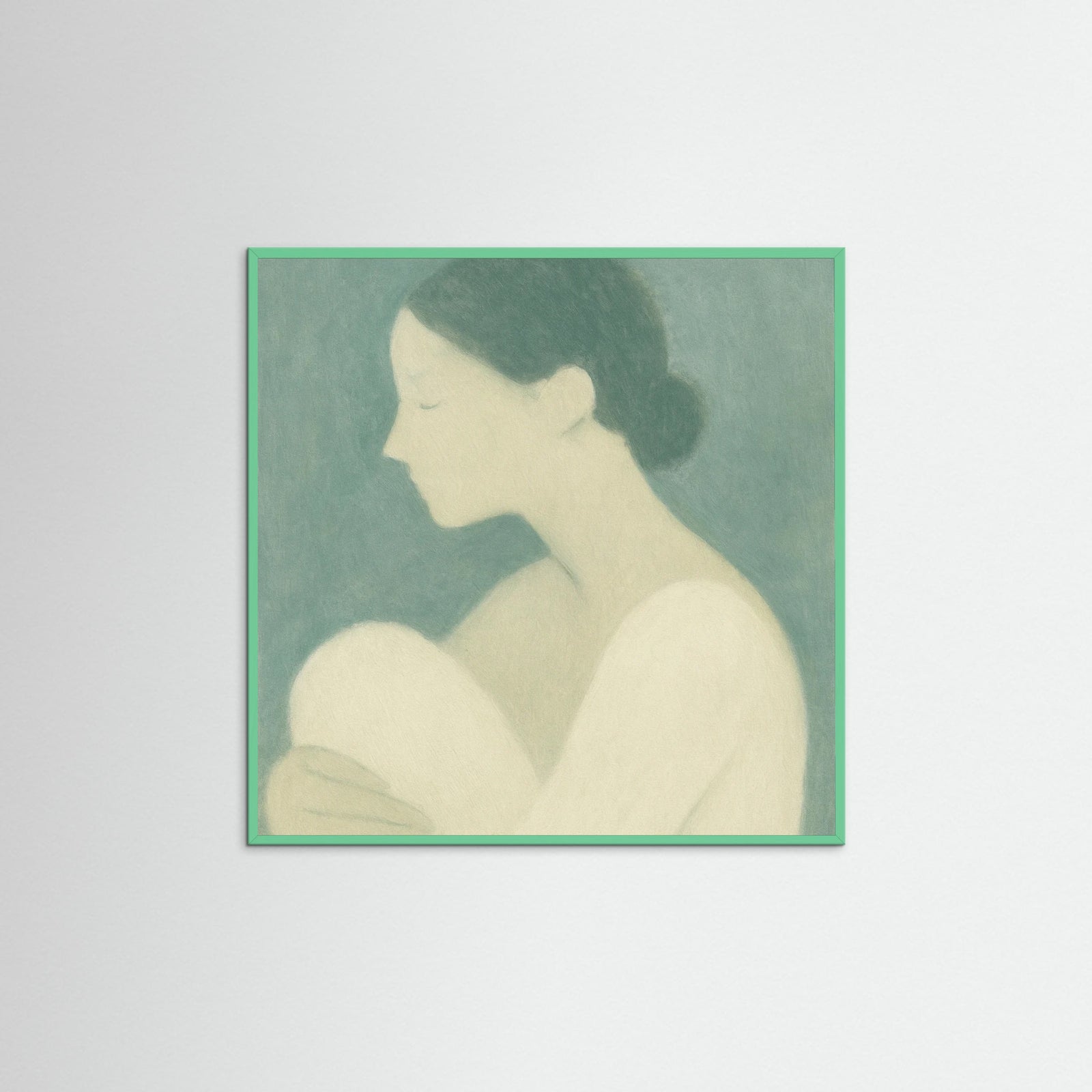 Mint Wood Square Whisper Form