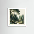 Mint Wood Square Wilderness Path