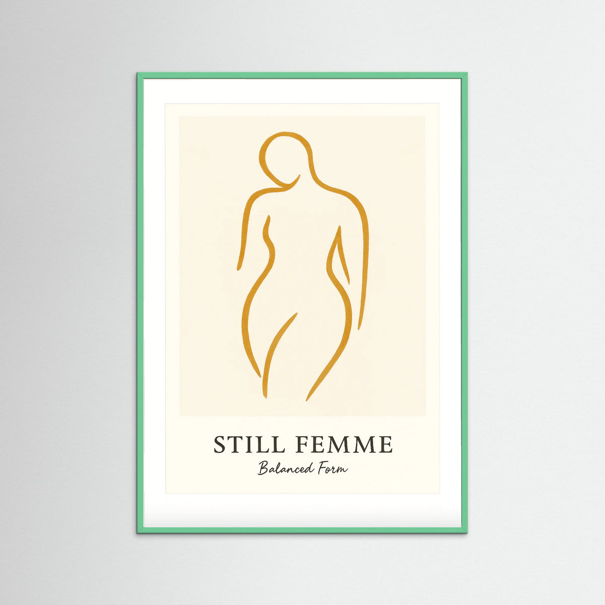 Mint Wood Still femme