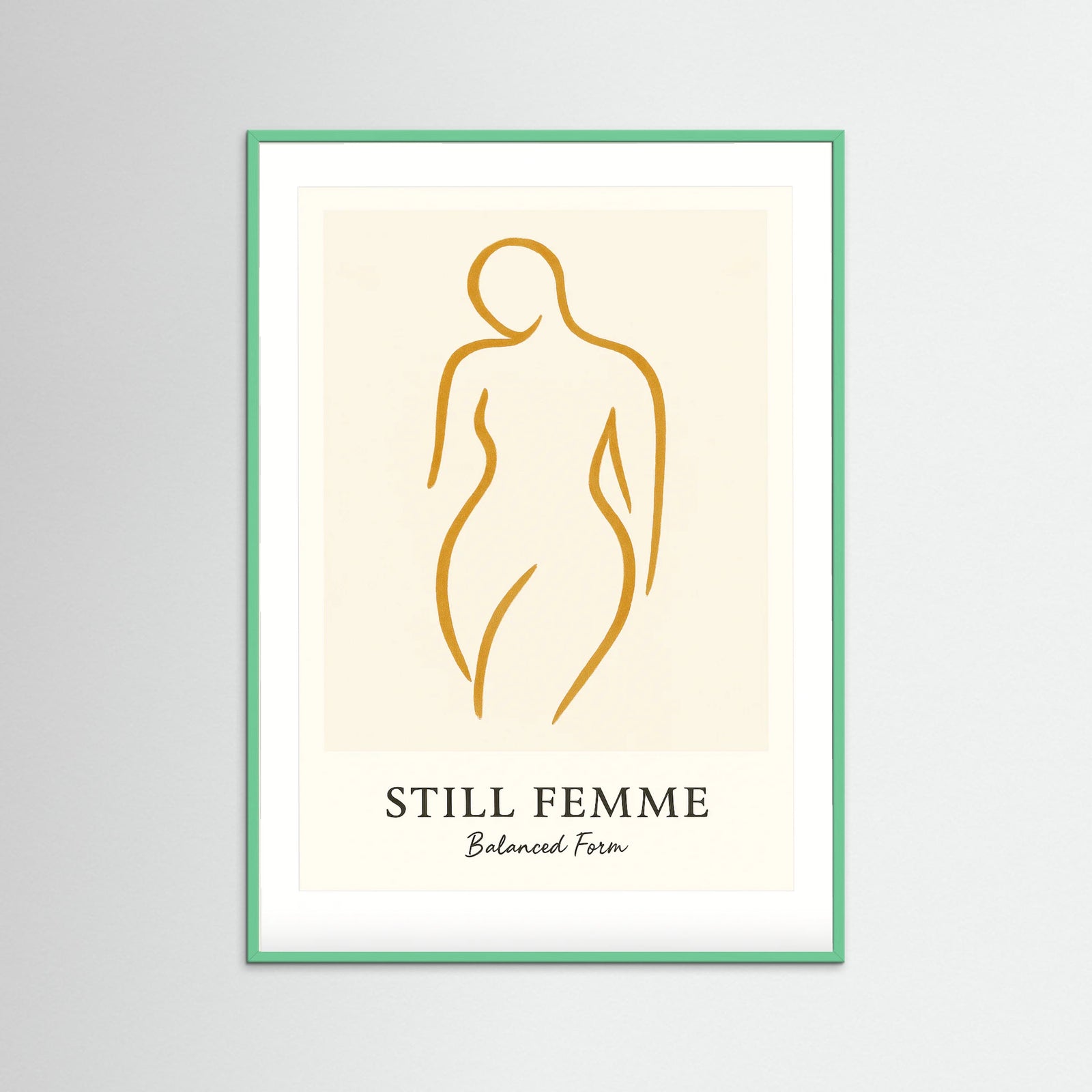 Mint Wood Still femme