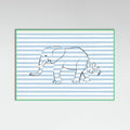 Poster Stripe Elephant – poster e stampa artistica