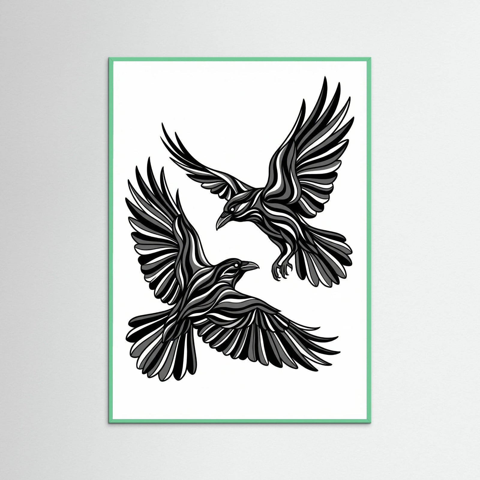 Mint Wood Striped Enchantress