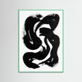 Mint Wood Striped Form Black