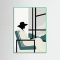 Mint Wood Striped Repose