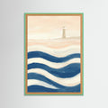 Mint Wood Striped Serenity