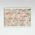 Mint Wood Stripes of Earthy Warmth Poster