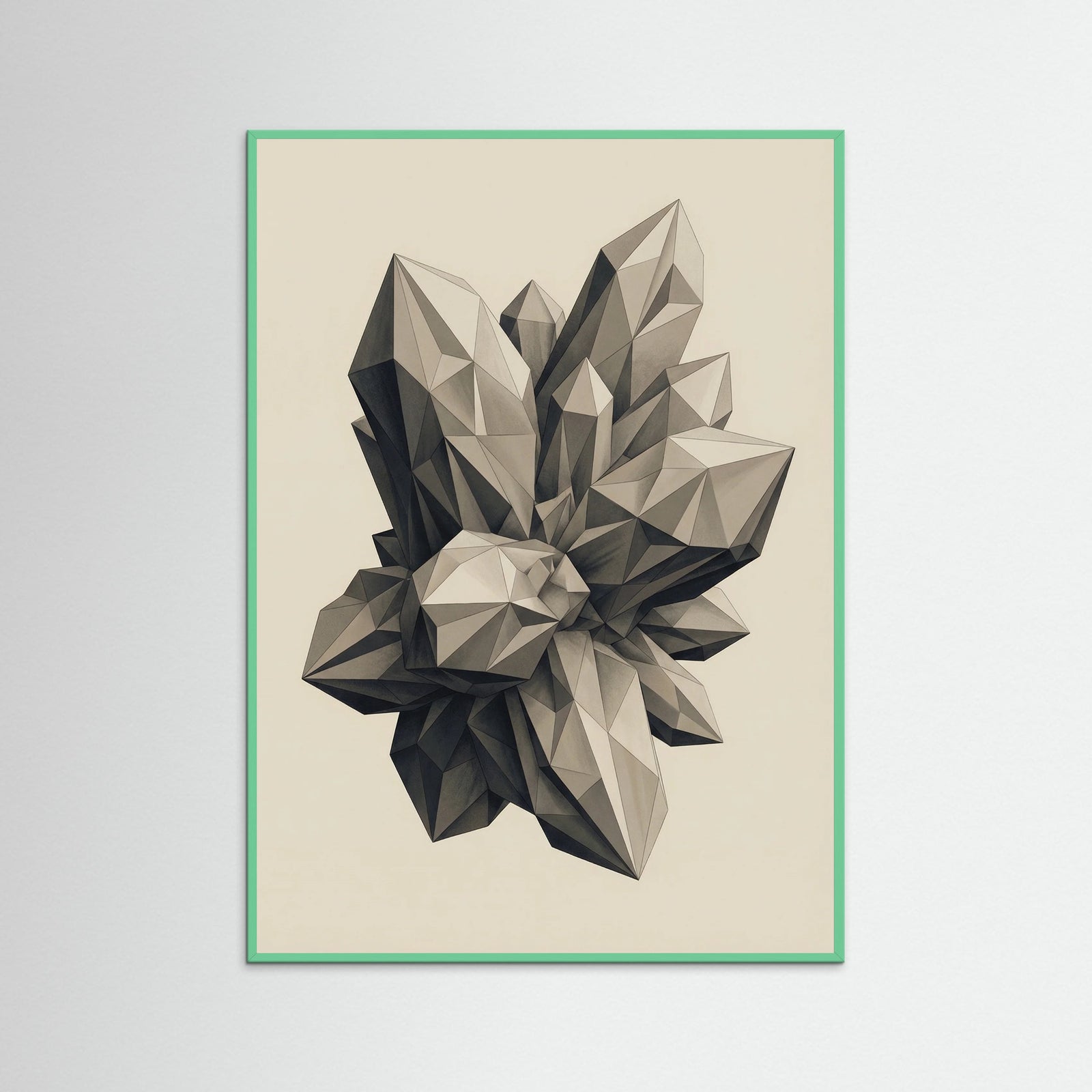 Mint Wood Structured Organic Form