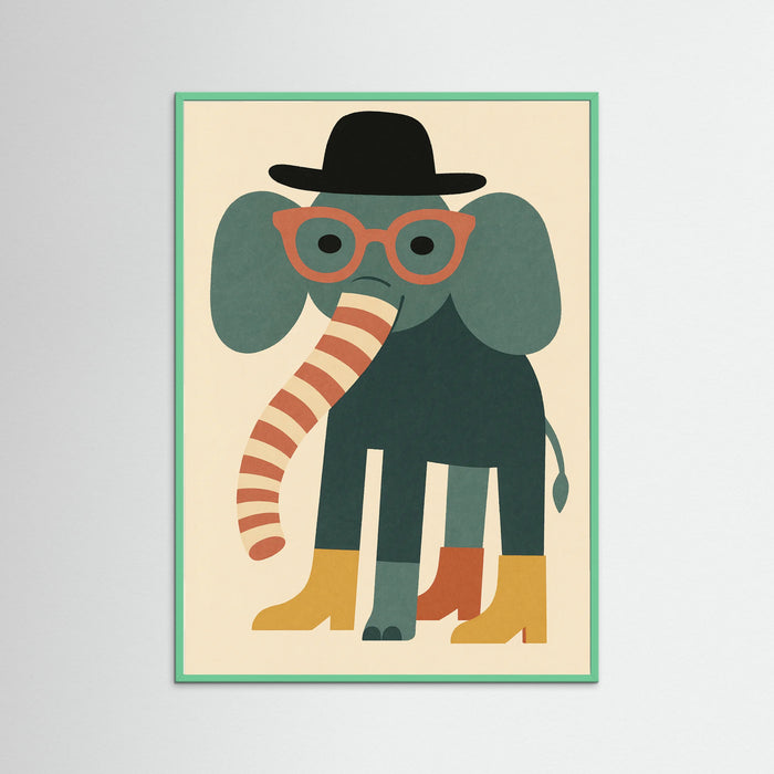 Mint Wood Stylish Sloth