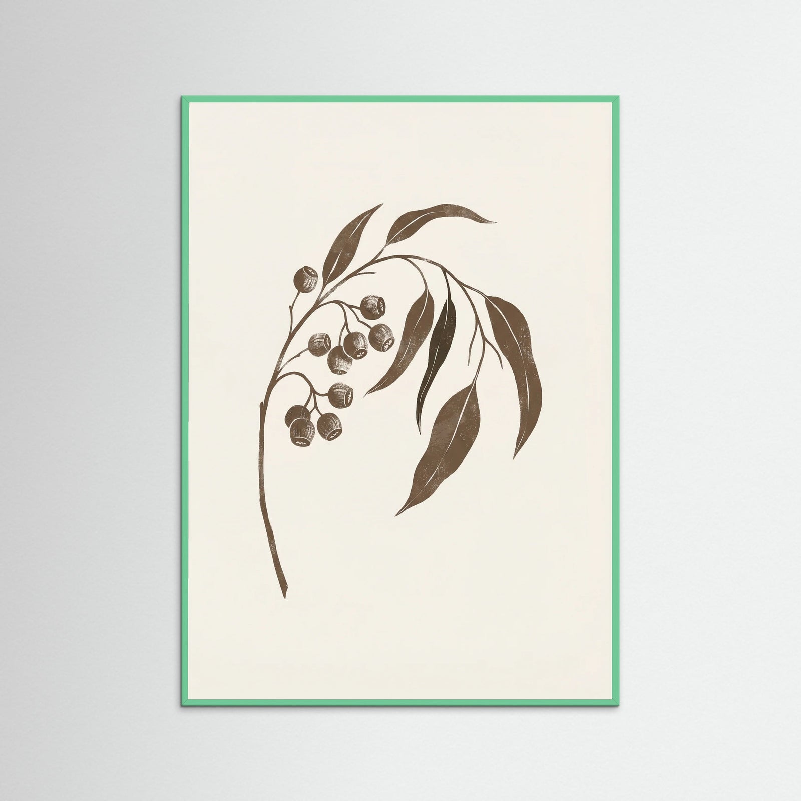 Mint Wood Subtle Foliage