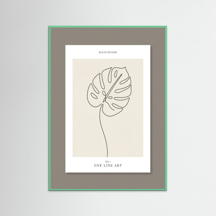 Mint Wood Subtle Silhouette