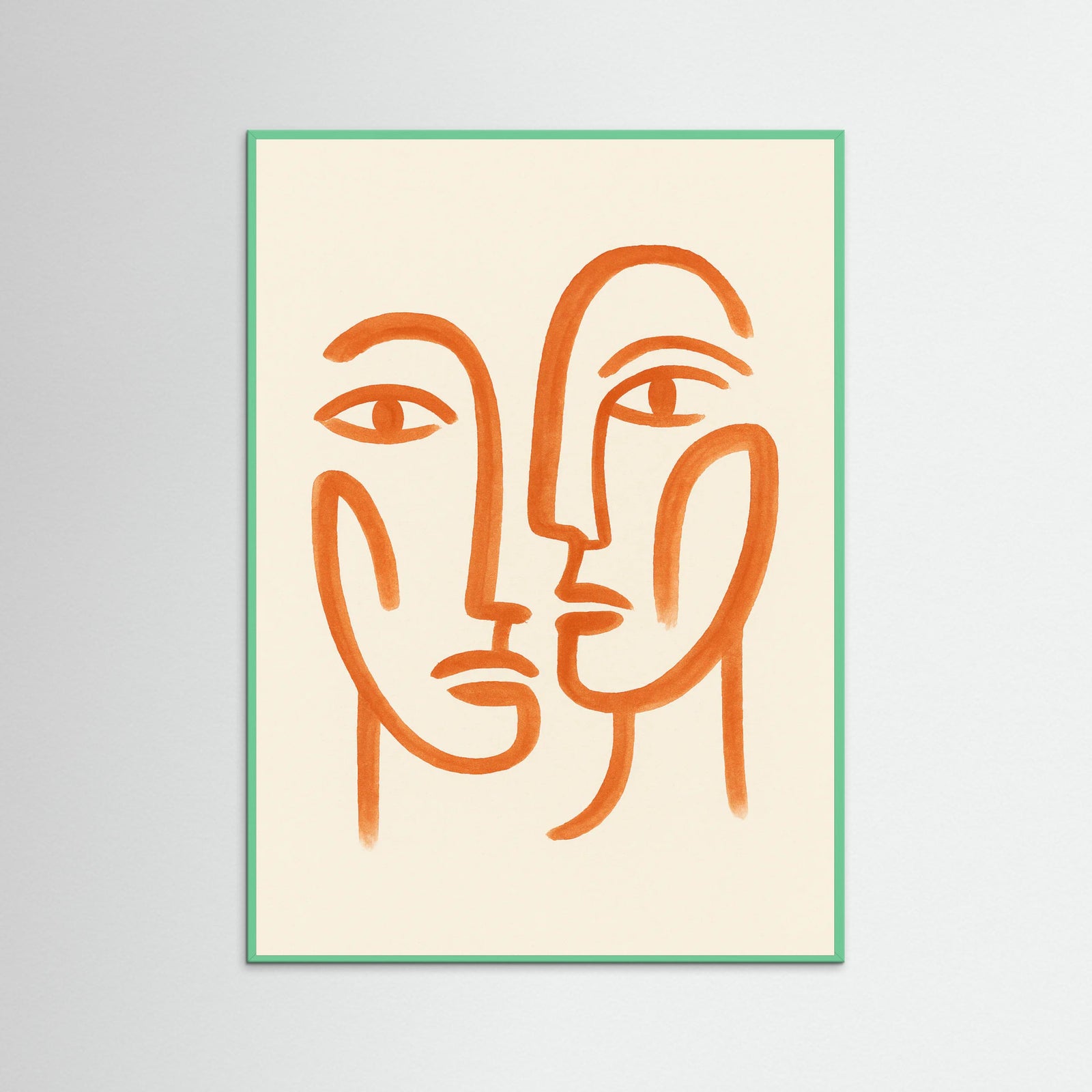 Mint Wood Subtle Strokes