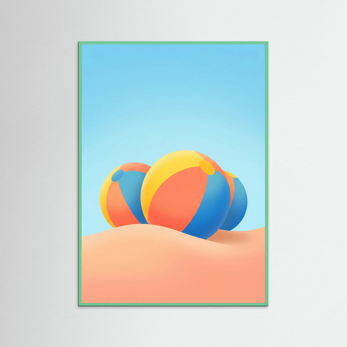 Mint Wood Summer Horizon