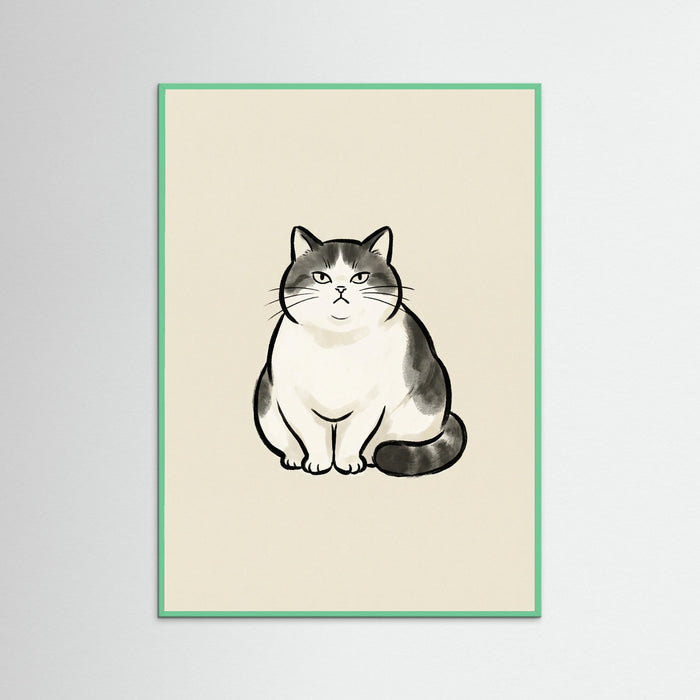 Sumo Frog Study – plakat og kunsttryk