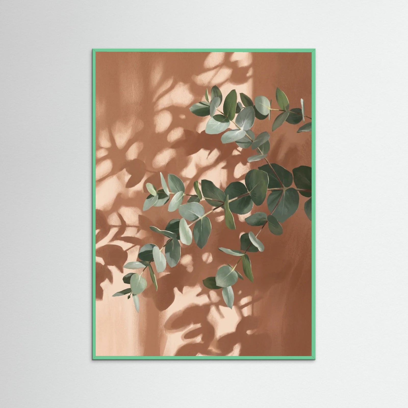 Mint Wood Sunlit Fronds