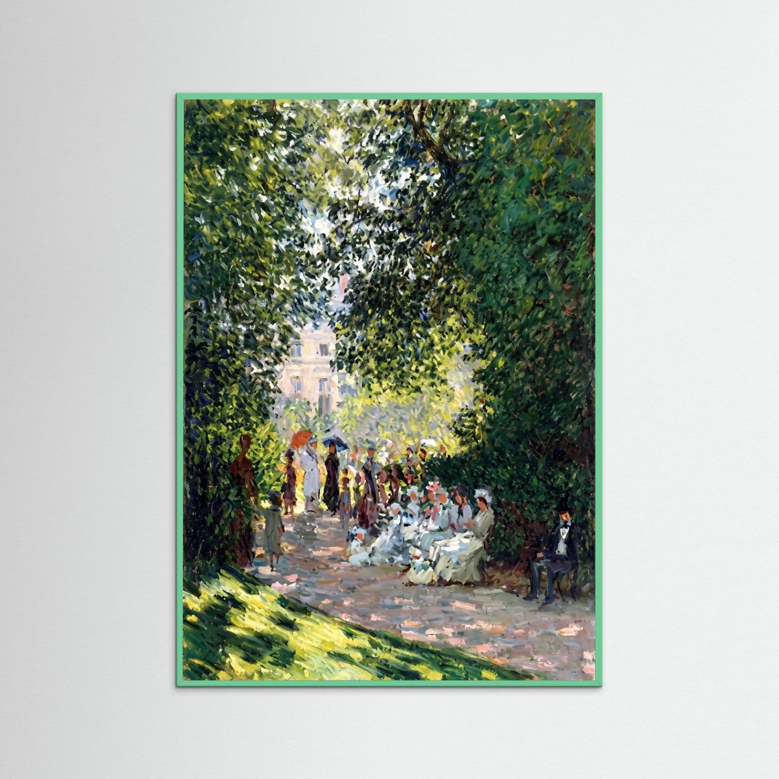 Mint Wood Sunlit Park Stroll