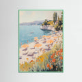 Sunny Beach Day Poster – plakat og kunsttryk