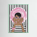 Poster Sunshine Girl Dark – poster e stampa artistica