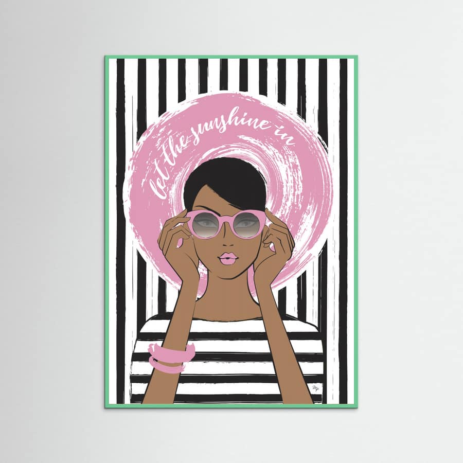 Poster Sunshine Girl Dark – poster e stampa artistica