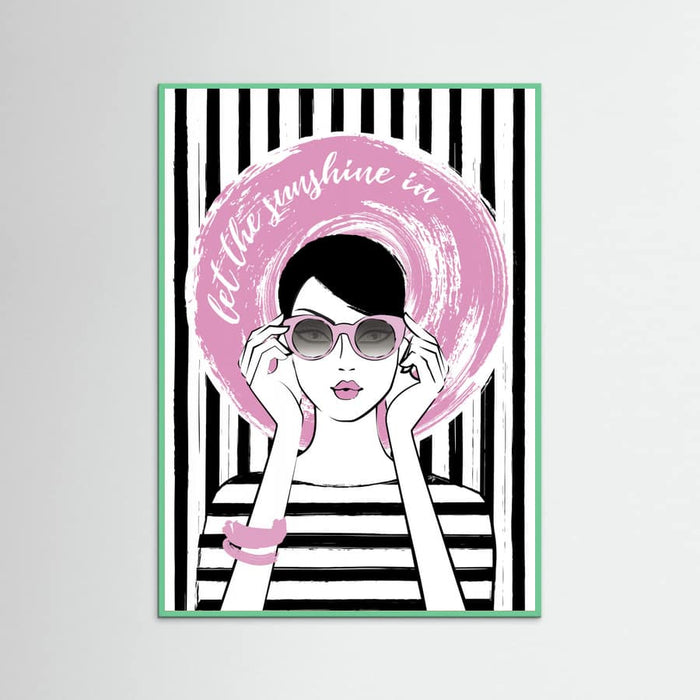 Sunshine Girl Poster – plakat og kunsttryk