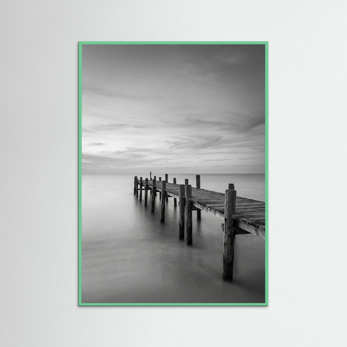 Mint Wood Surfboard Serenity