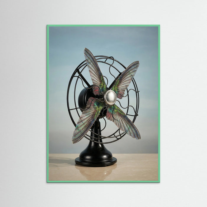 Mint Wood Surreal Communication