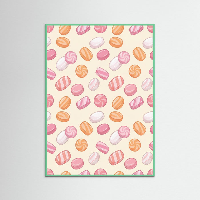 Mint Wood Sweet Bear Grid