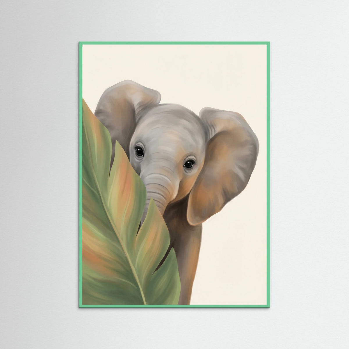 Mint Wood Sweet Giraffe Gaze