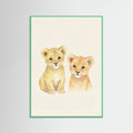 Mint Wood Sweet Giraffes