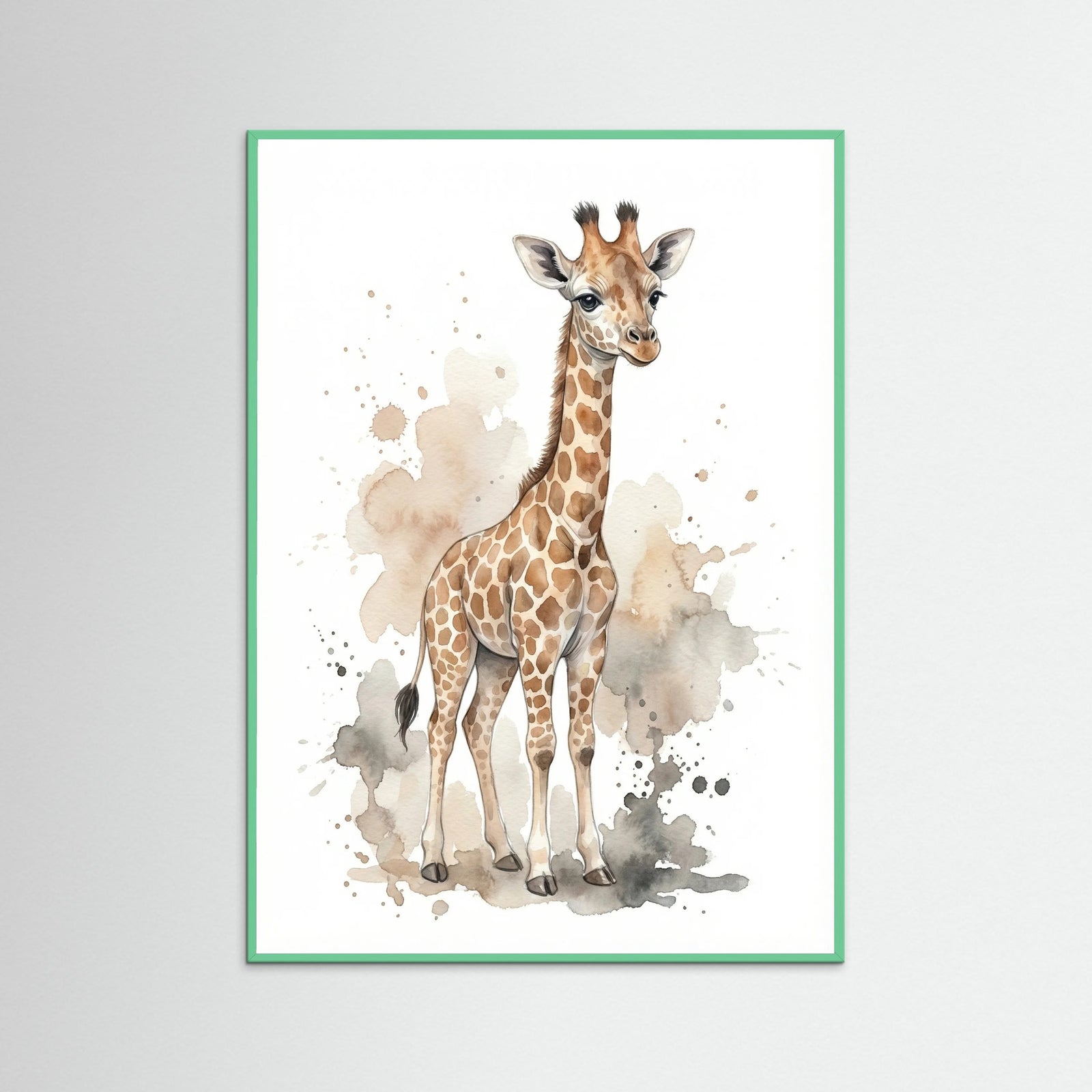 Mint Wood Sweet Zebra Calf