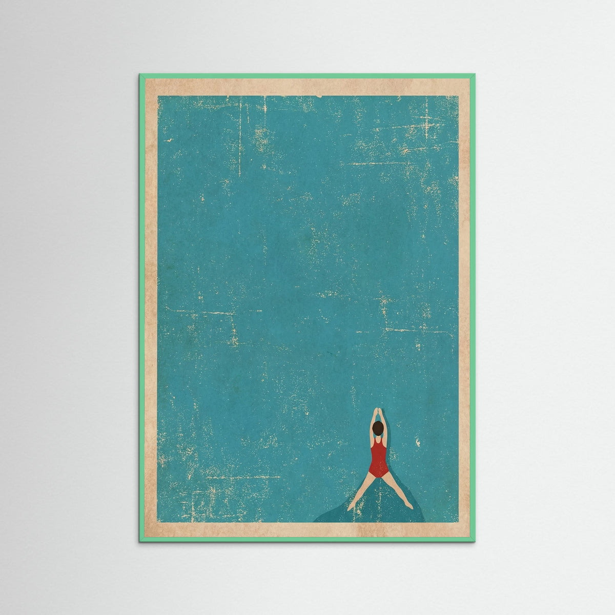 Mint Wood Swim Serenity