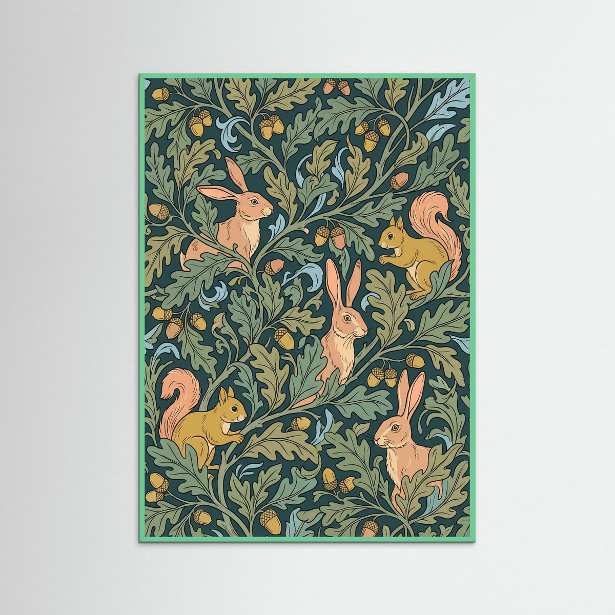 Mint Wood Textile Craft Legacy