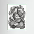 Mint Wood Textural Flow