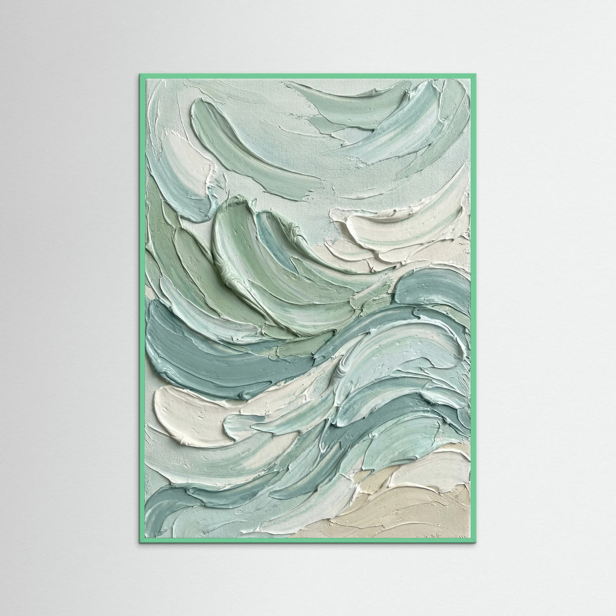 Mint Wood Textured Botanicals