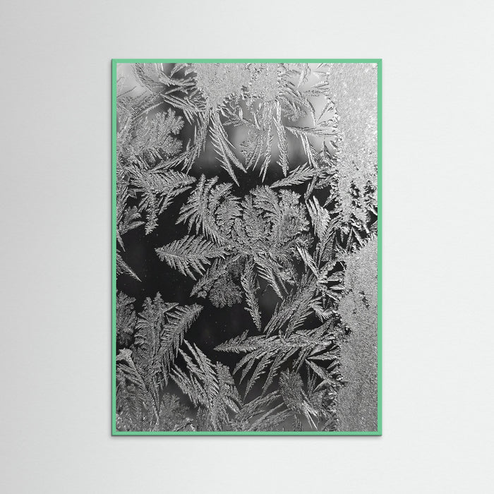 Mint Wood Textured Clusters