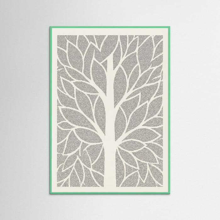 Mint Wood Textured Voids