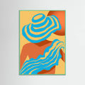 The Blue Sarong Poster – poster en kunstdruk