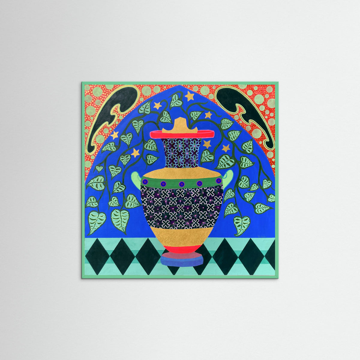 Mint Wood The Ivy Poster