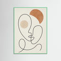 Mint Wood Tranquil Doodle