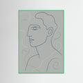 Mint Wood Tranquil Strokes