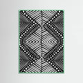 Mint Wood Tribal Poster