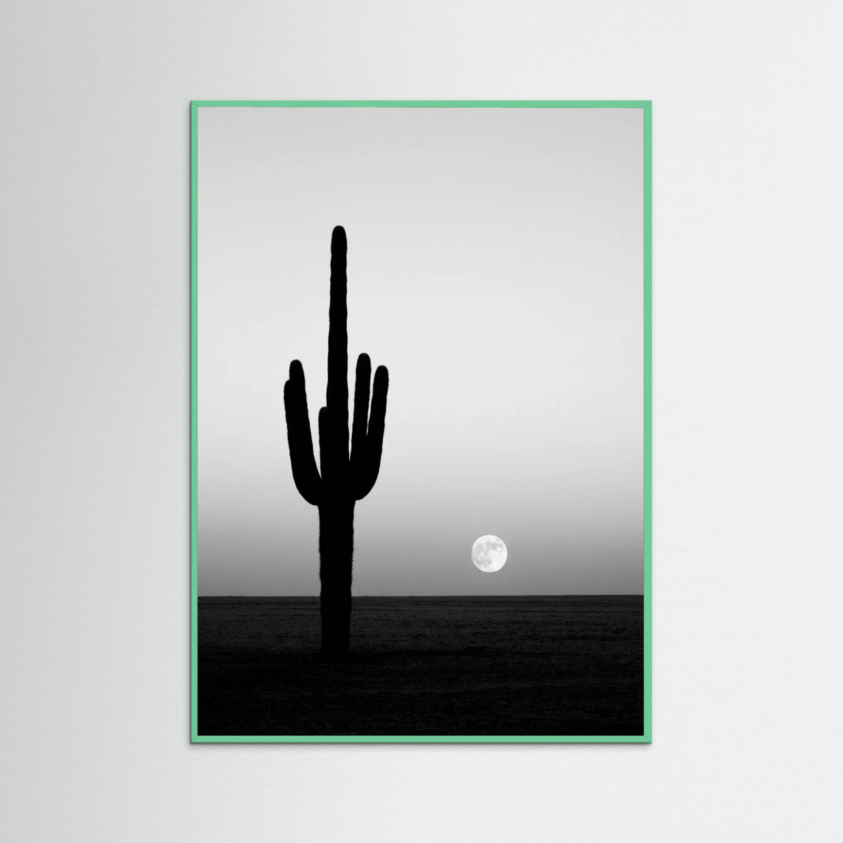 Mint Wood Tropical Crescent