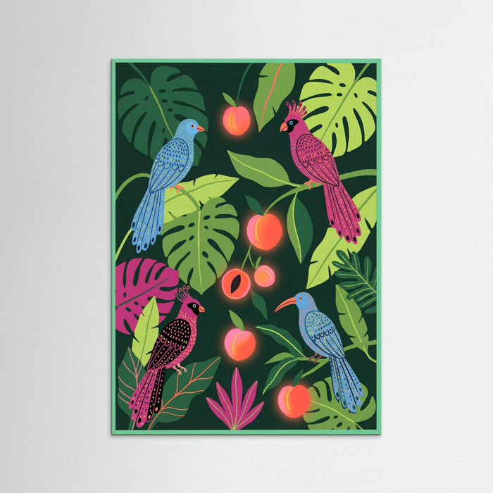 Mint Wood Tropical Dreamers