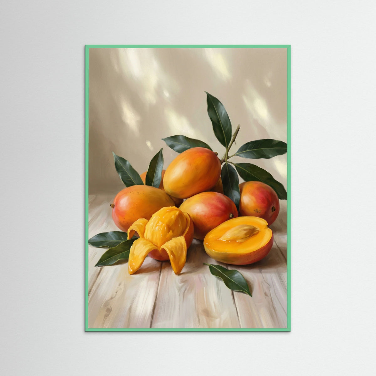 Mint Wood Tropical Radiance