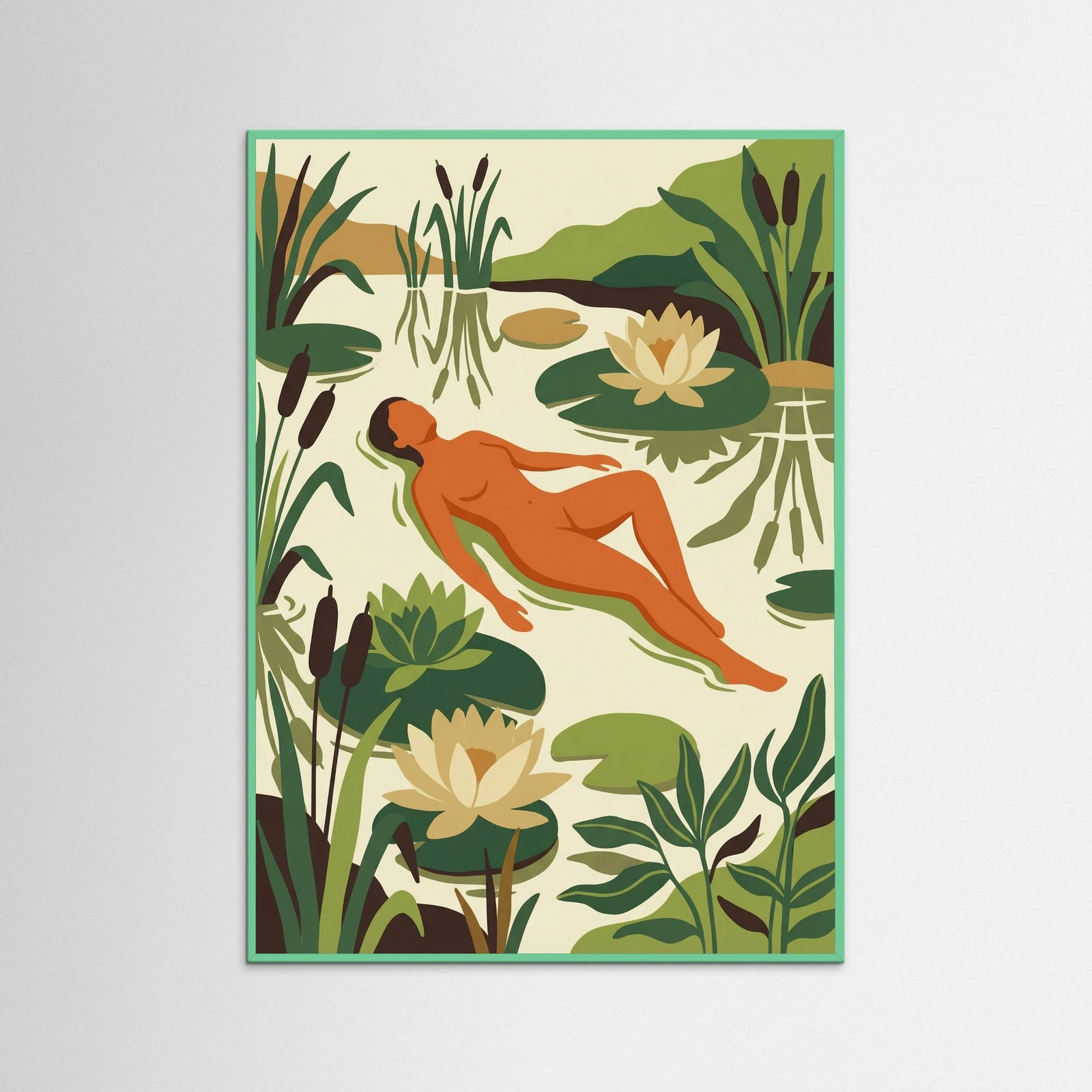 Mint Wood Tropical Repose